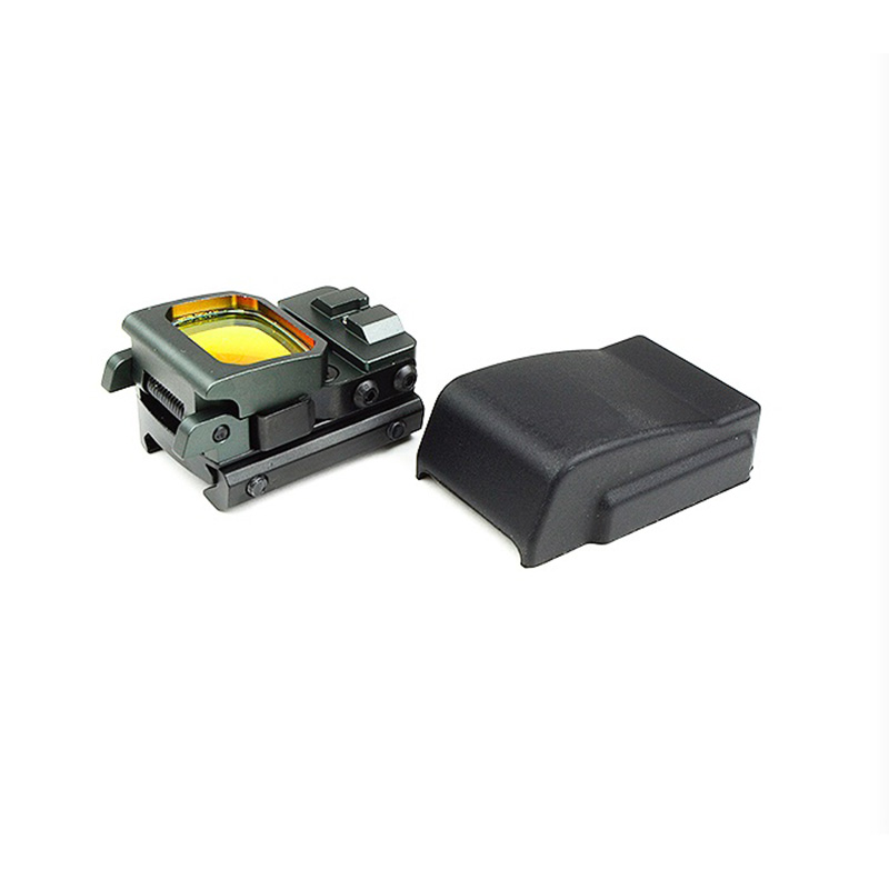 Tactical RMT Flip Red Dot Pistol Sight Holographic Reflex BLACK